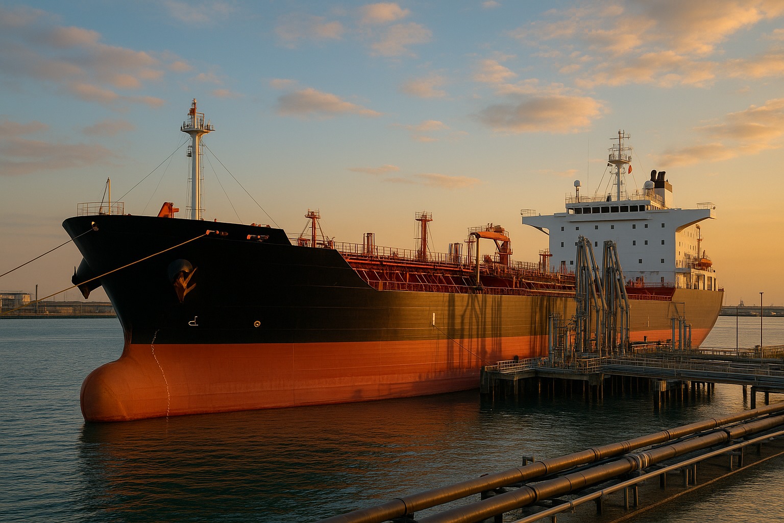 P.R. General Trading - Oil tanker and refinery